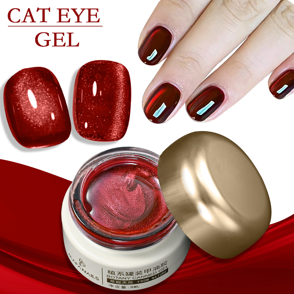Resin Art Gel - 8ml Ruby Red Cat Eye Gel