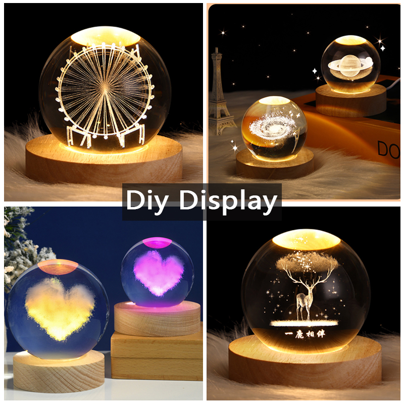 Resin Art Display Round Wood C - Resin Art Stand recension och pris