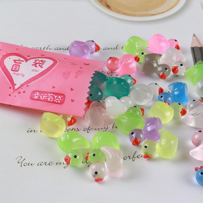 5pcs Cute Mini Luminous Resin  - Resin Art Furniture recension och pris