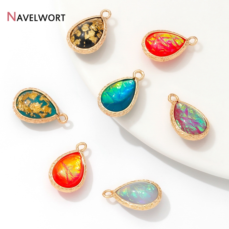 18K Gold Plated Brass With Res - Resin Art Diy Kit recension och pris