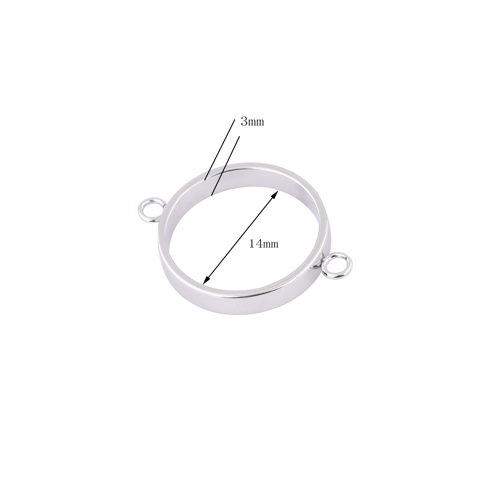 10pcs Stainless Steel 14mm Ope - Resin Art Diy Kit recension och pris