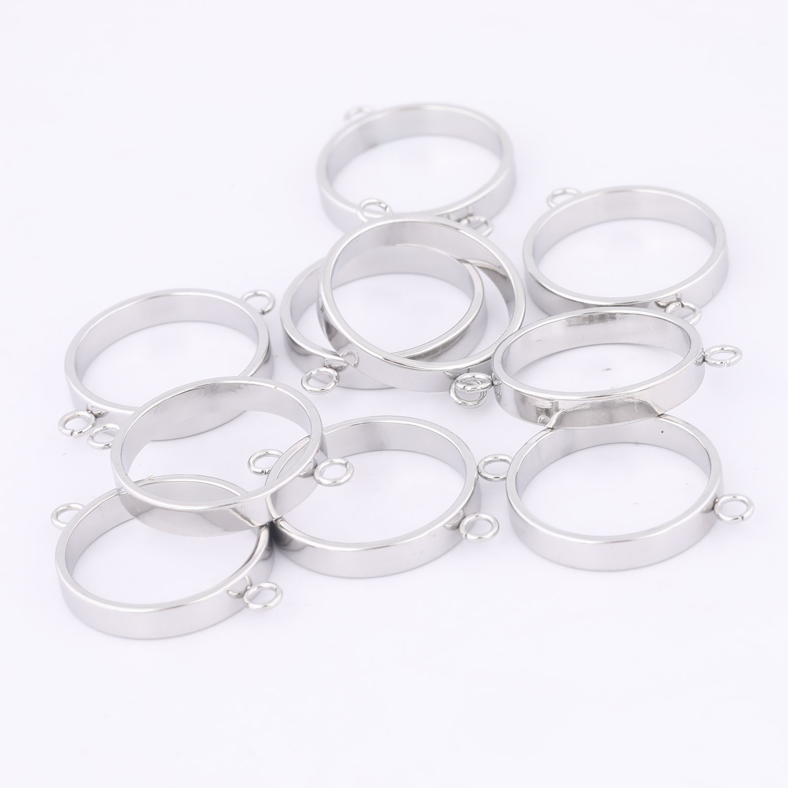 10pcs Stainless Steel 14mm Ope - Resin Art Diy Kit recension och pris