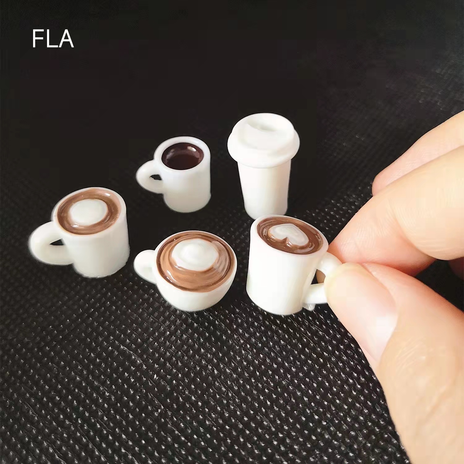 10pcs/bag Resin Coffee Cup Cut - Resin Art Phone Case recension och pris