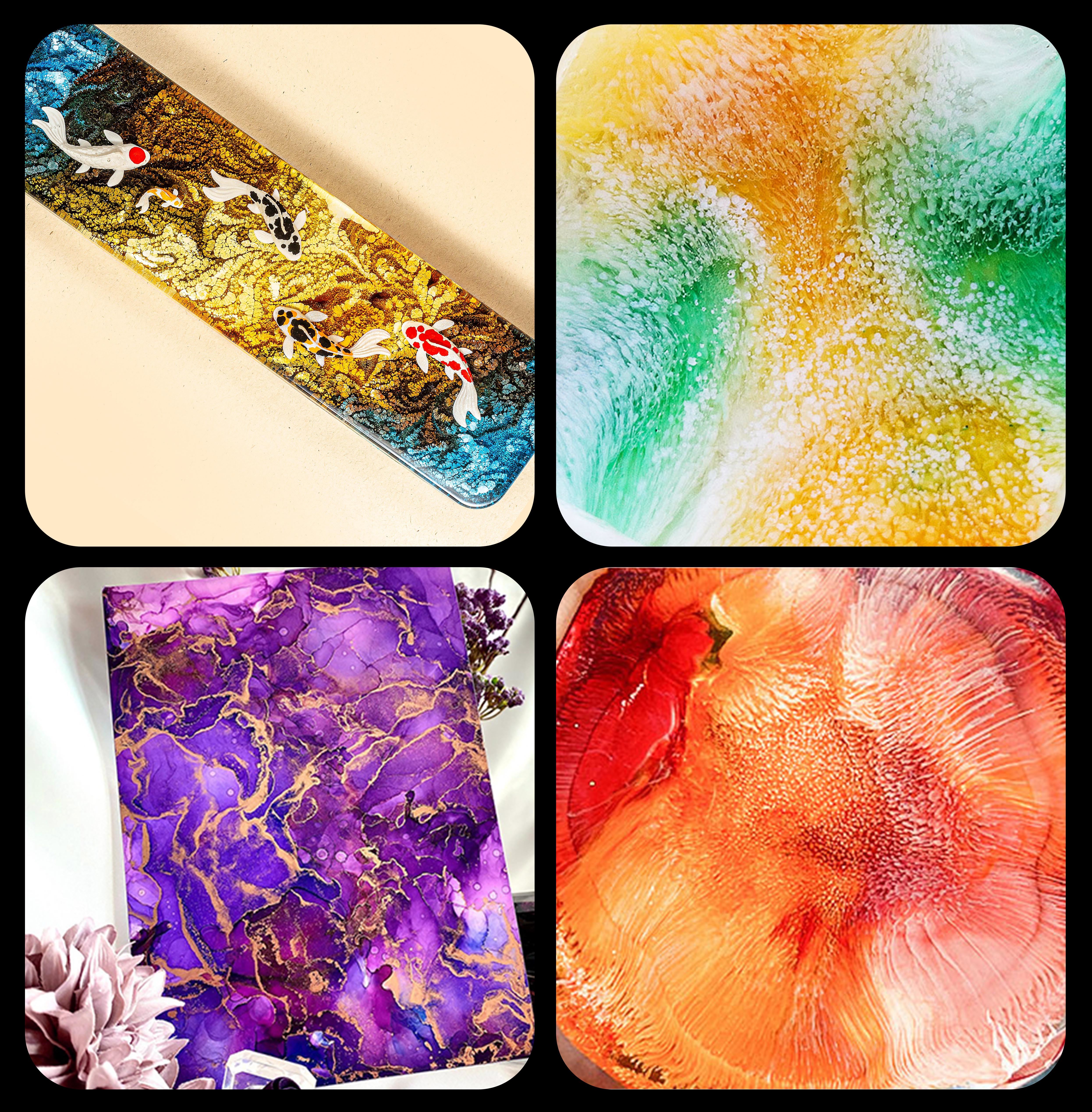 10ml Alcohol Ink Art Epoxy Res - Resin Pigment Alcohol Ink recension och pris