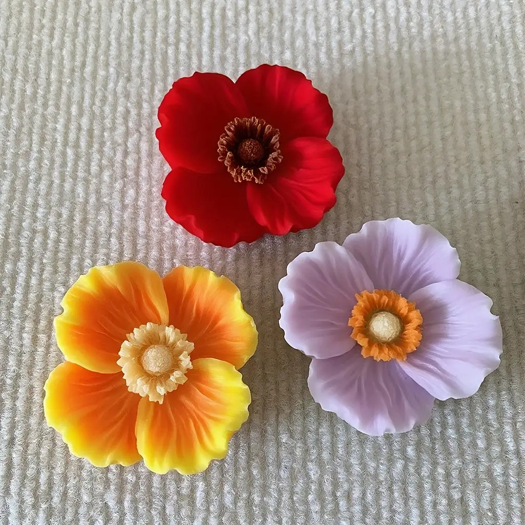Flower Silicone Candle Mold, C - Resin Art Furniture recension och pris