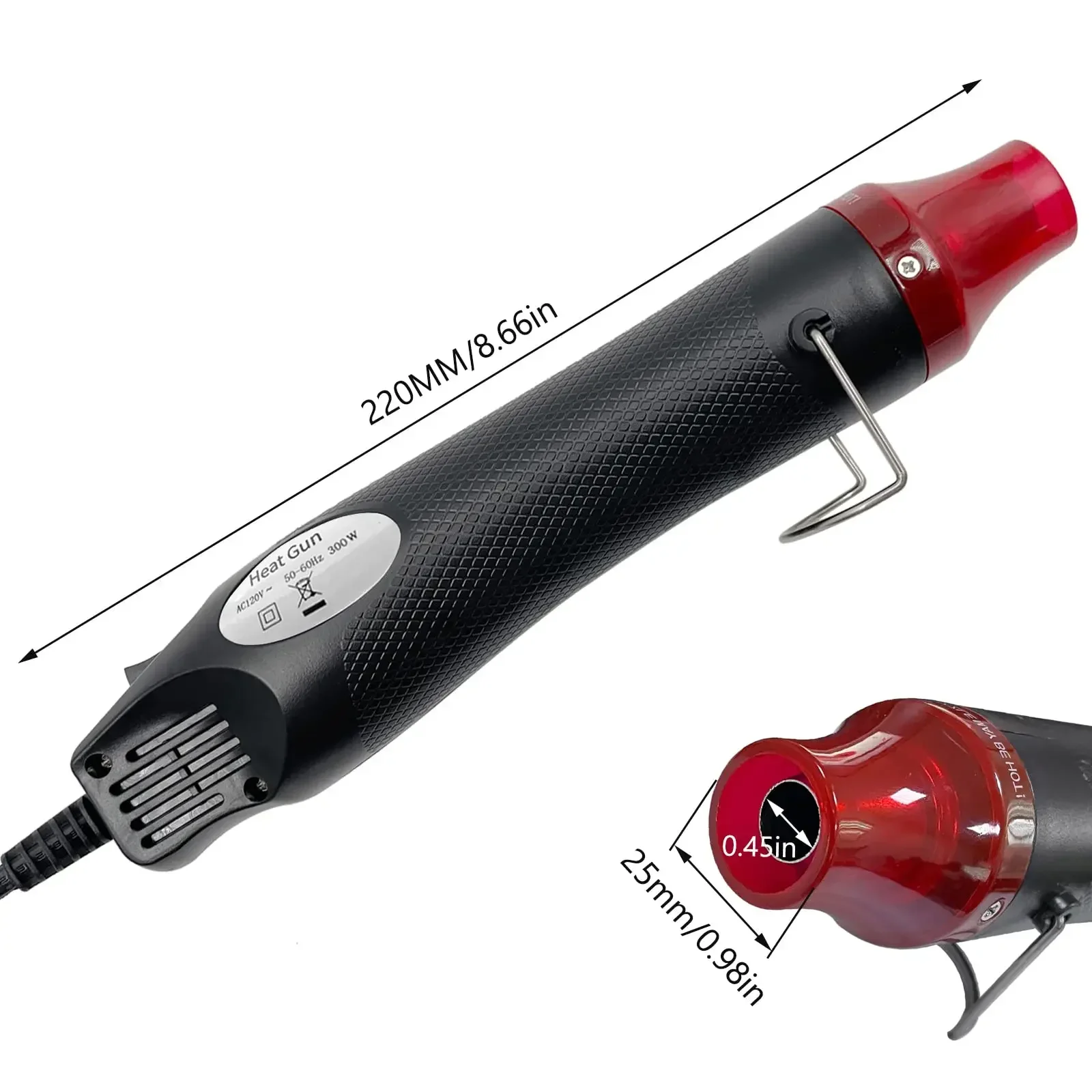 Heat Gun, Mini Hot Air Gun for - Resin Art Heat Gun recension och pris