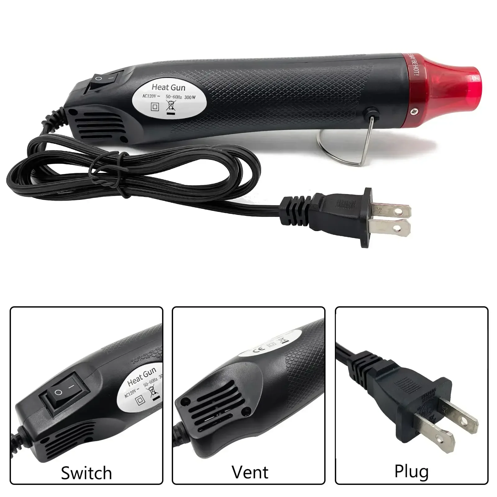 Heat Gun, Mini Hot Air Gun for - Resin Art Heat Gun recension och pris