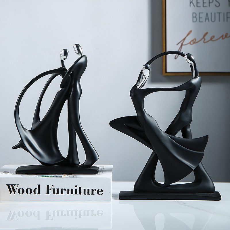 Modern Abstract Art Nordic Hom - Resin Art Decoration Items recension och pris