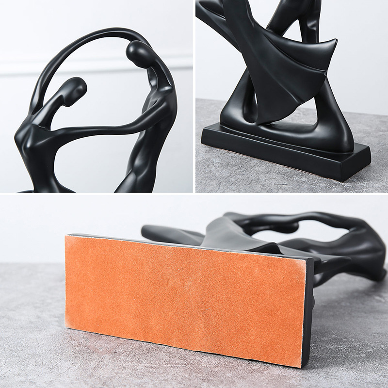 Modern Abstract Art Nordic Hom - Resin Art Decoration Items recension och pris