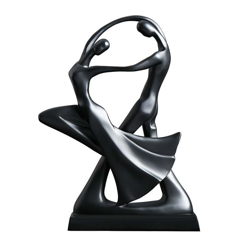 Modern Abstract Art Nordic Hom - Resin Art Decoration Items recension och pris