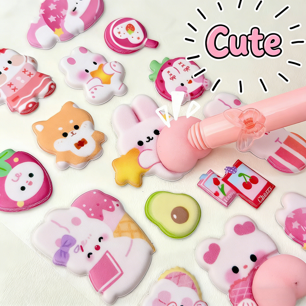 2/4 Pieces 3D Soft Cute Butt 3 - Resin Art Phone Case recension och pris