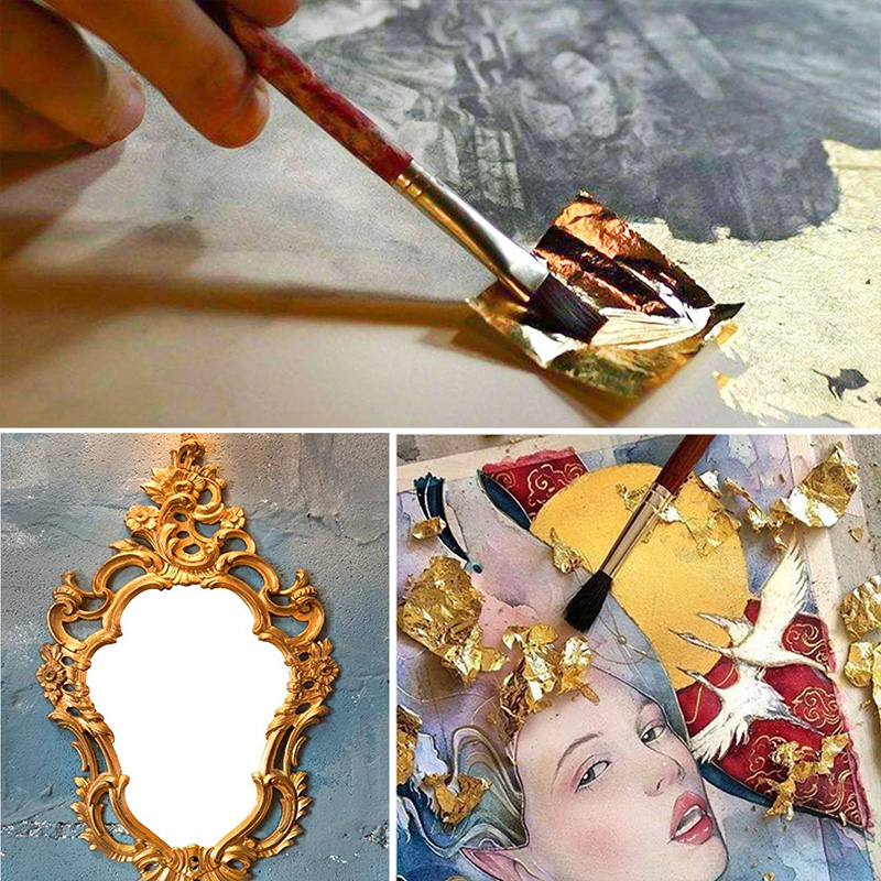 20 Pcs Gold Leaf Sheets: Versa - Resin Art Furniture recension och pris