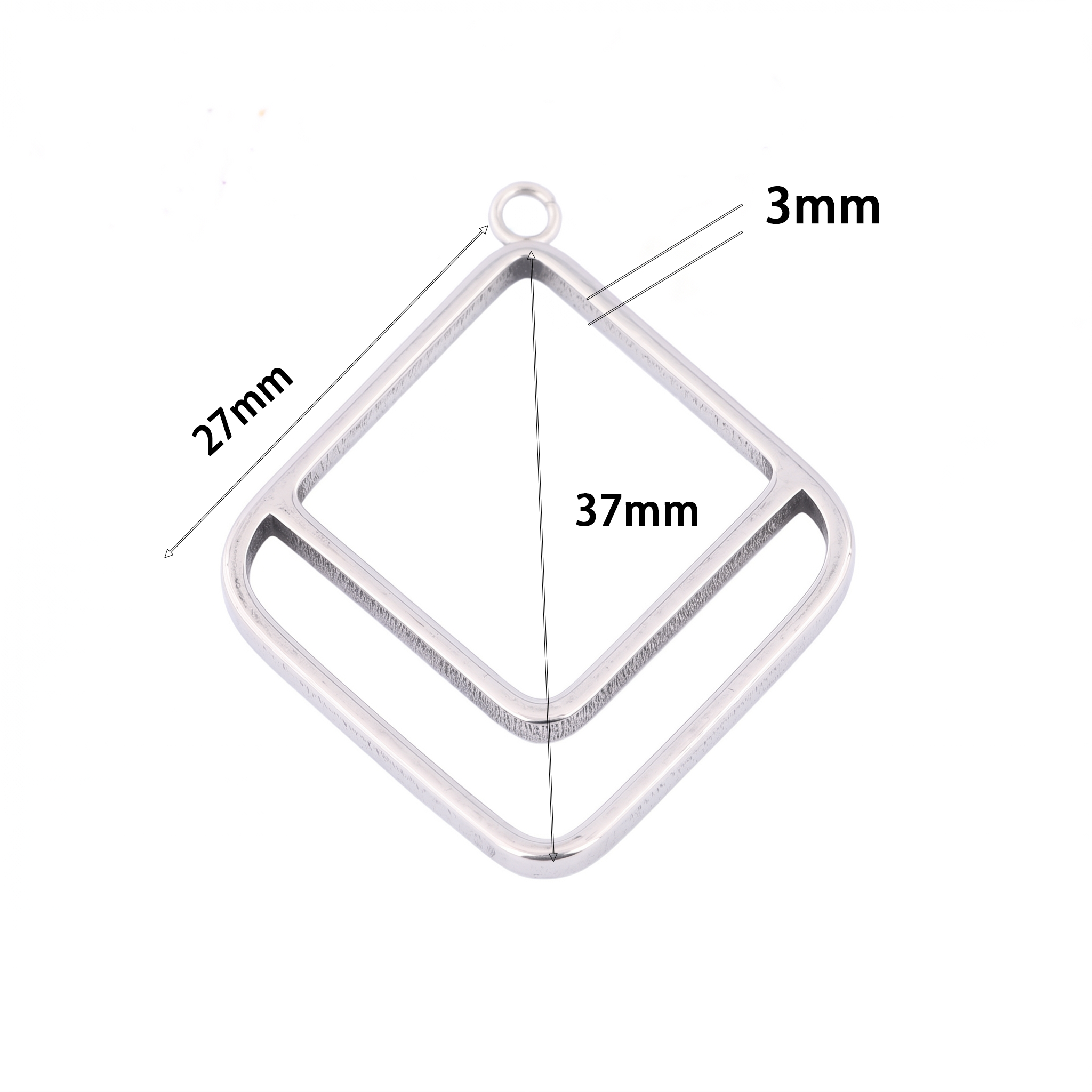 10pcs Square Triangle 3mm Thic - Resin Art Diy Kit recension och pris