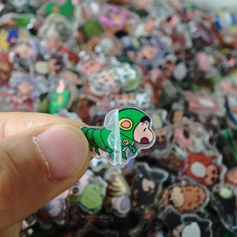50pcs/set Cartoon Crayon Shin- - Resin Art Phone Case recension och pris