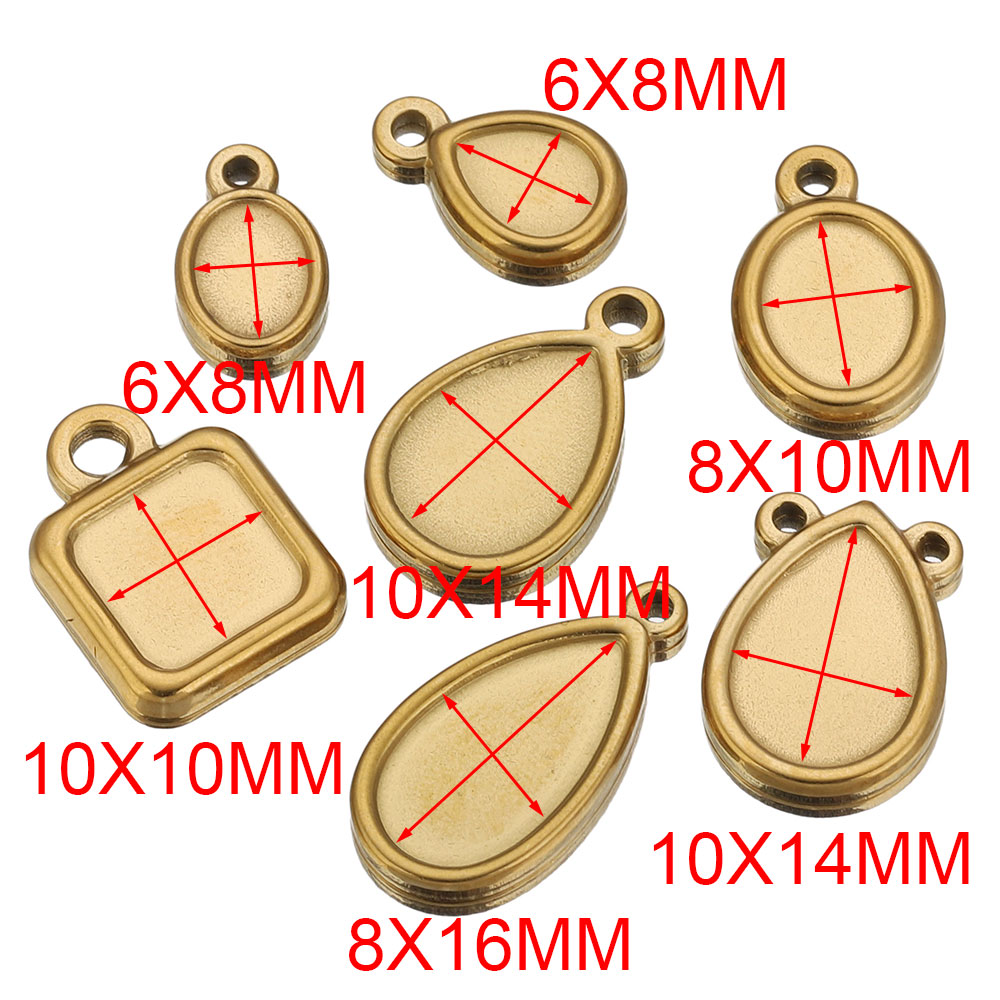 5pcs Stainless Steel Square Dr - Resin Art Diy Kit recension och pris