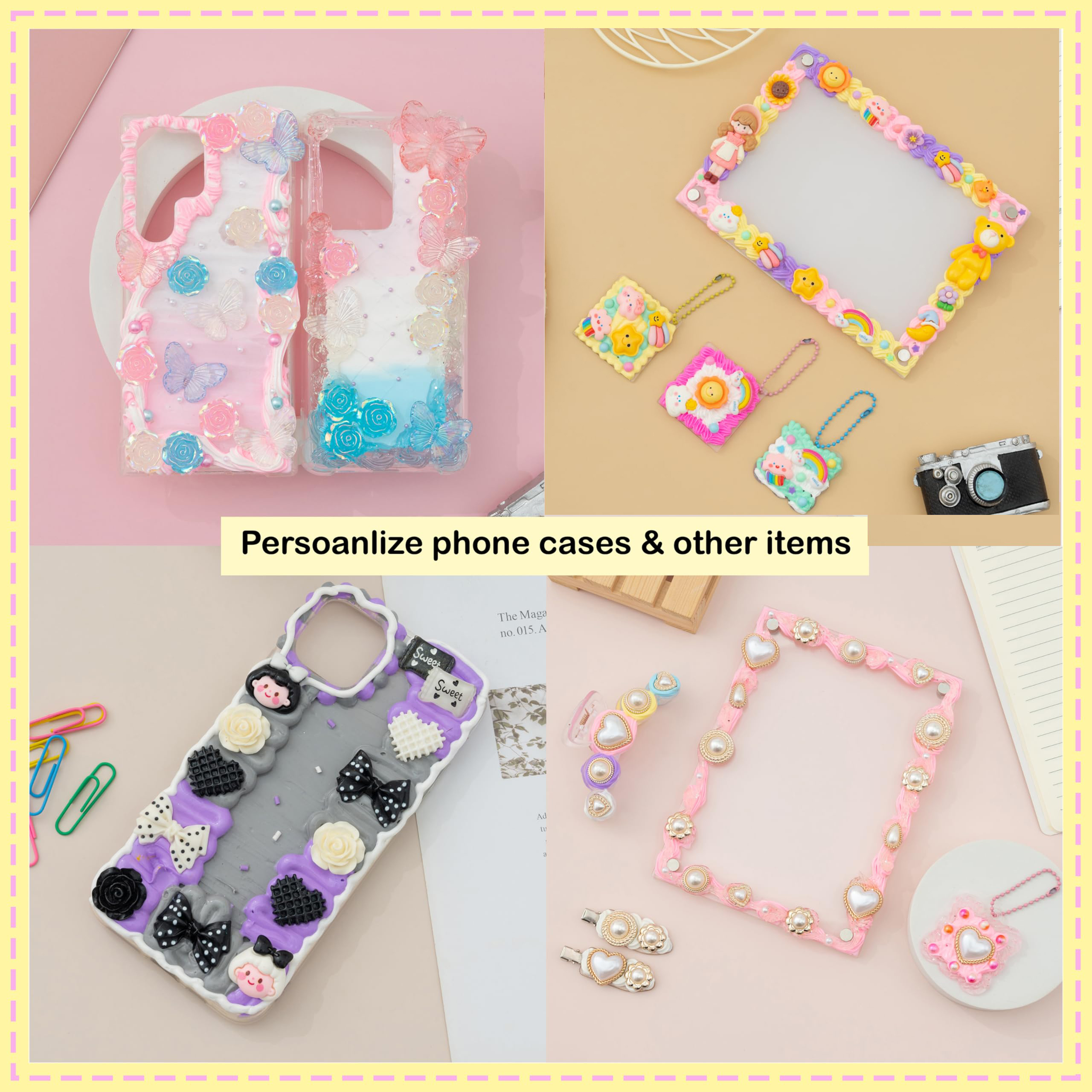 70g Starry Sky Imitation Cream - Resin Art Phone Case recension och pris