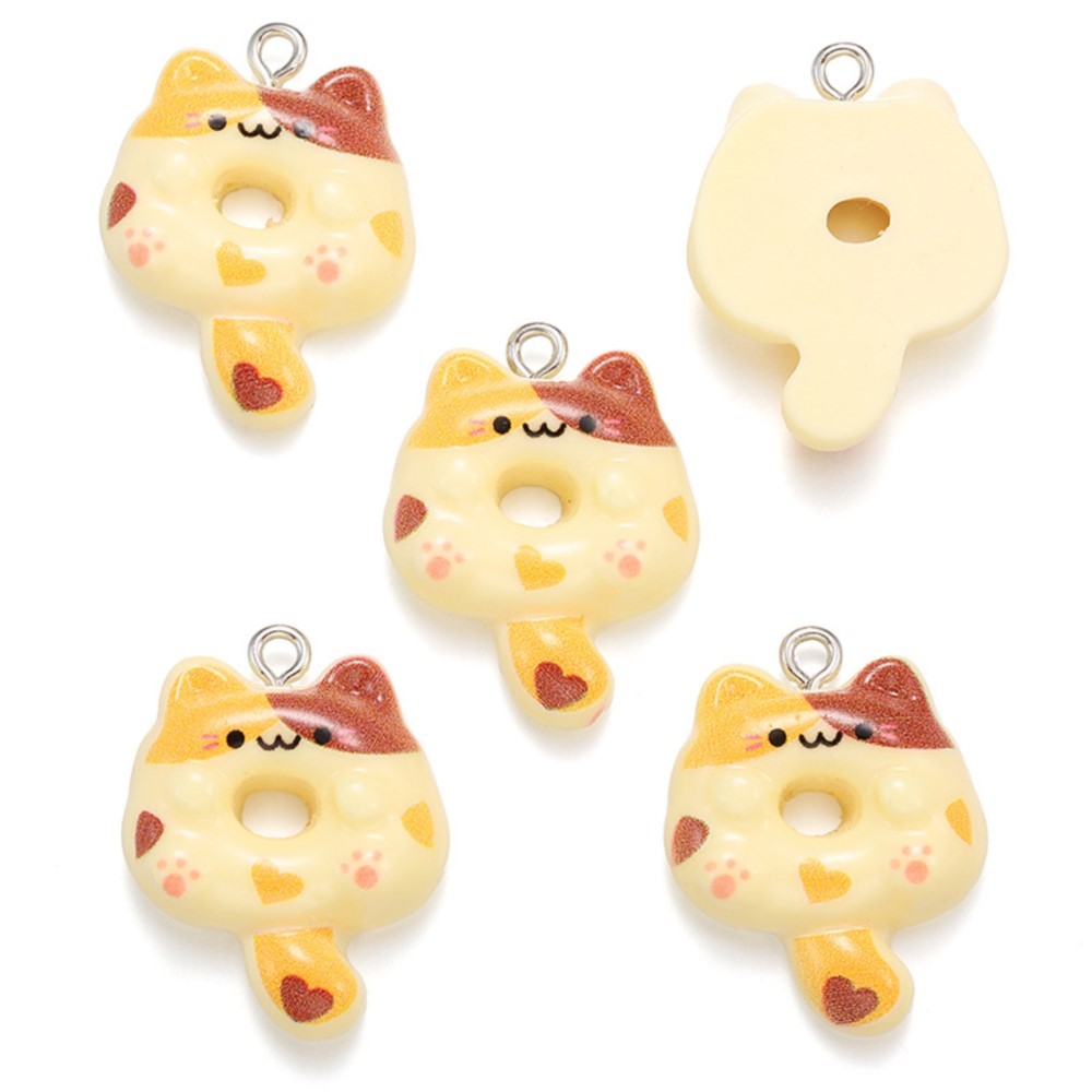10Pcs Kawaii Cartoon Cat Resin - Resin Art Diy Kit recension och pris