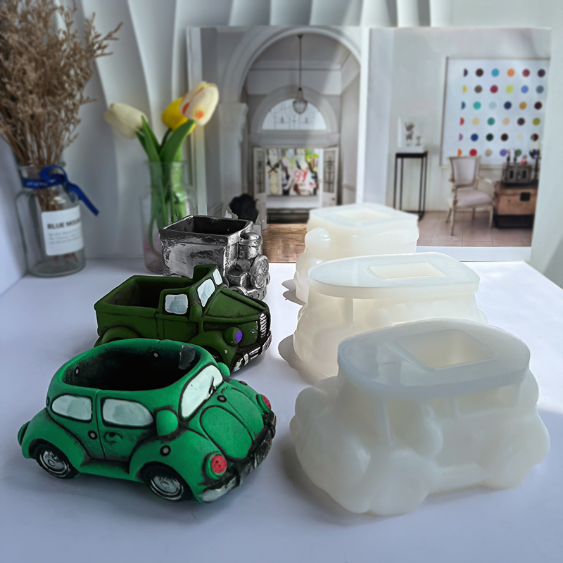 Mini Car Silicone Candle Mold  - Resin Art Furniture recension och pris
