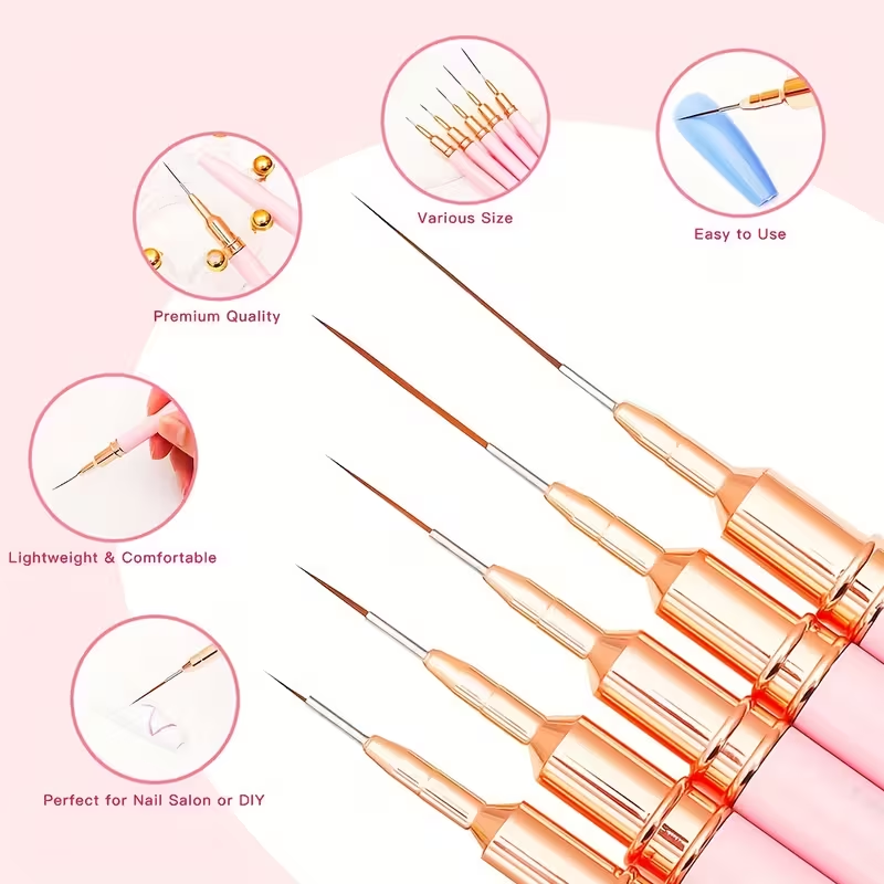 15pcs Professional Nail Art Br - Resin Art Gel recension och pris