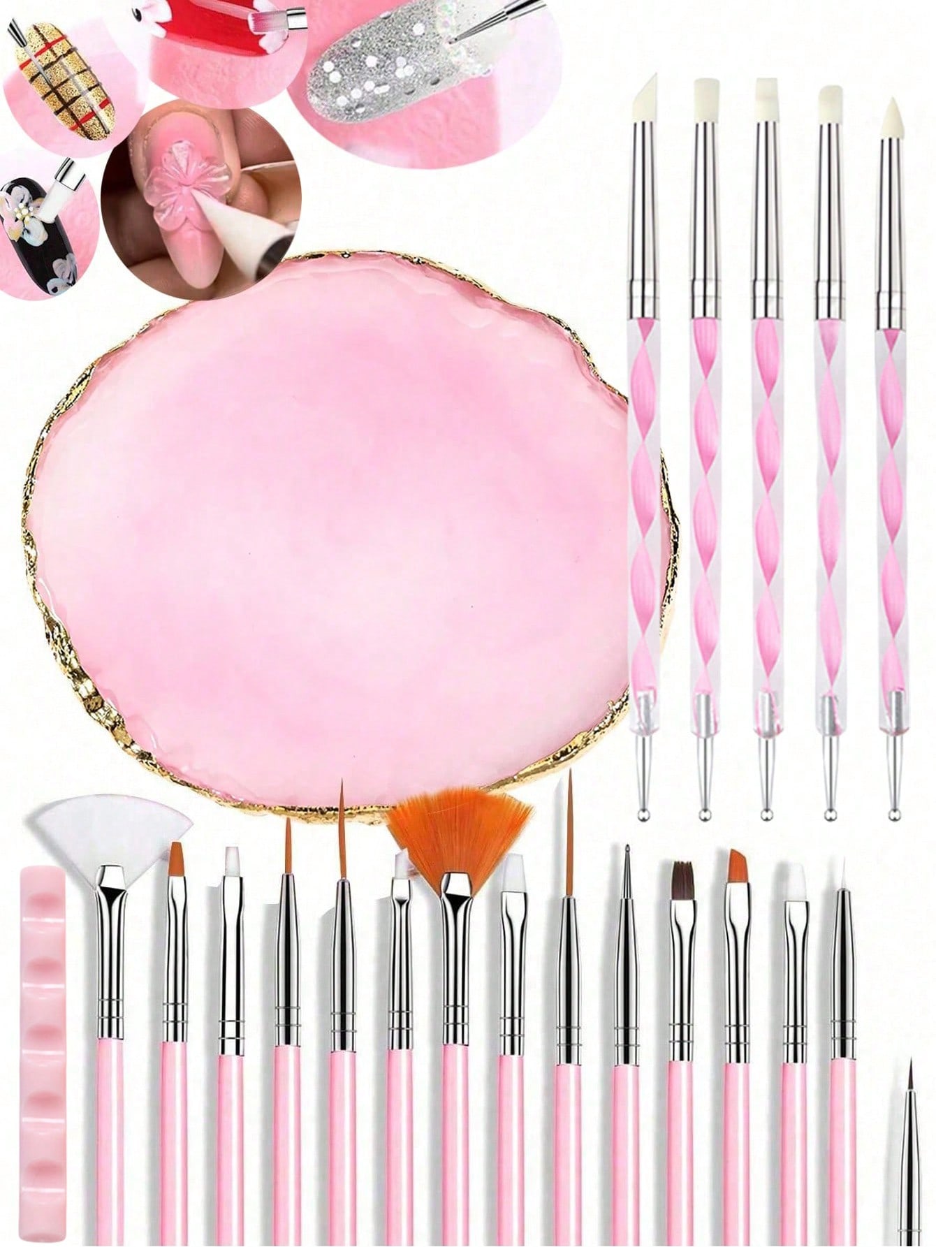 15/22pcs White Nail Art Tool S - Resin Art Diy Kit recension och pris