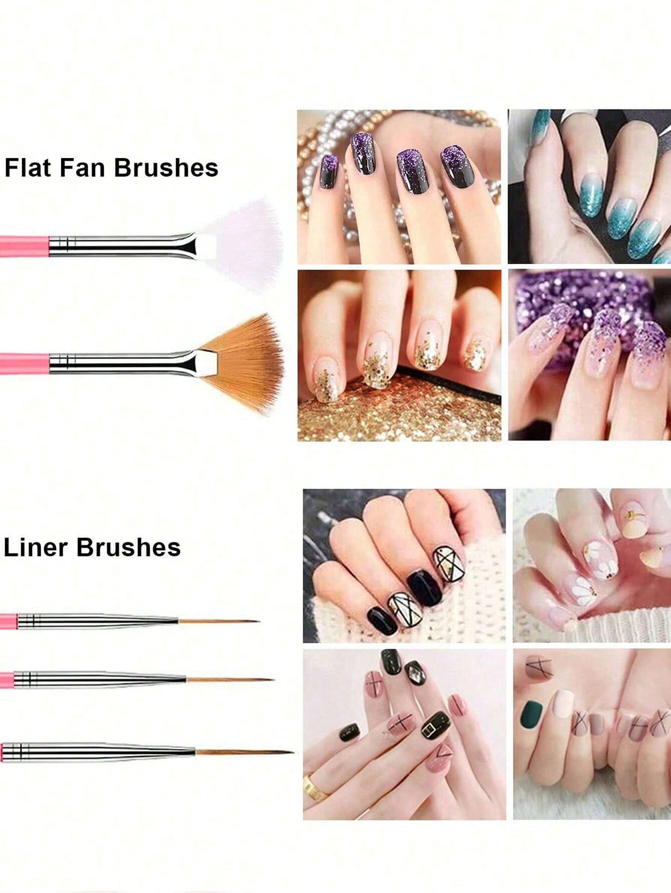15/22pcs White Nail Art Tool S - Resin Art Diy Kit recension och pris