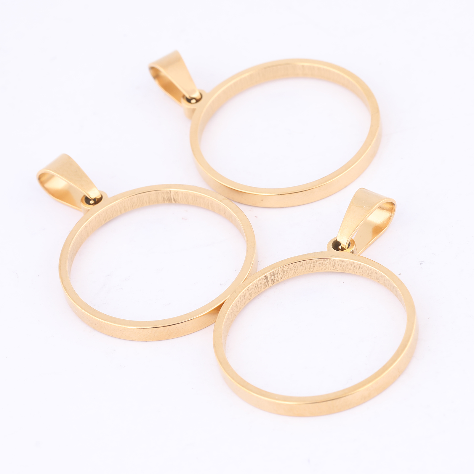 10pcs 25mm Round Open Bezel Ch - Resin Art Diy Kit recension och pris
