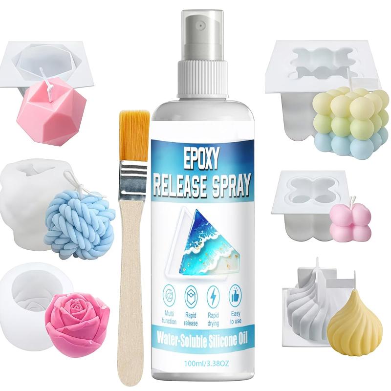 Hot！Epoxy Mold Demold Spray -  - Resin Art Heat Gun recension och pris