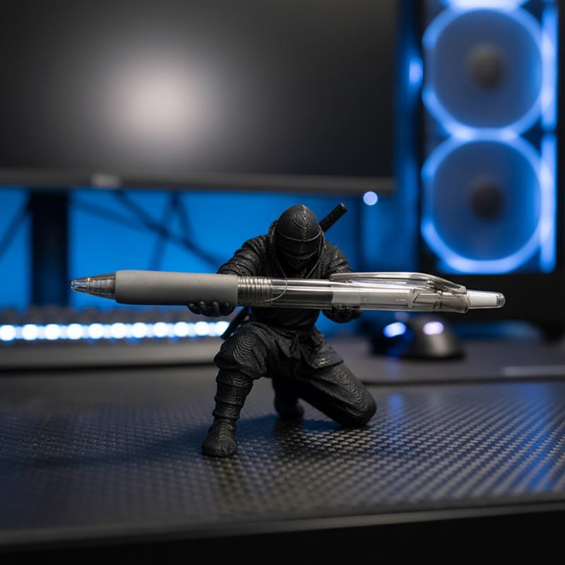 Knight Pen Holder Resin Mediev - Resin Art Stand recension och pris