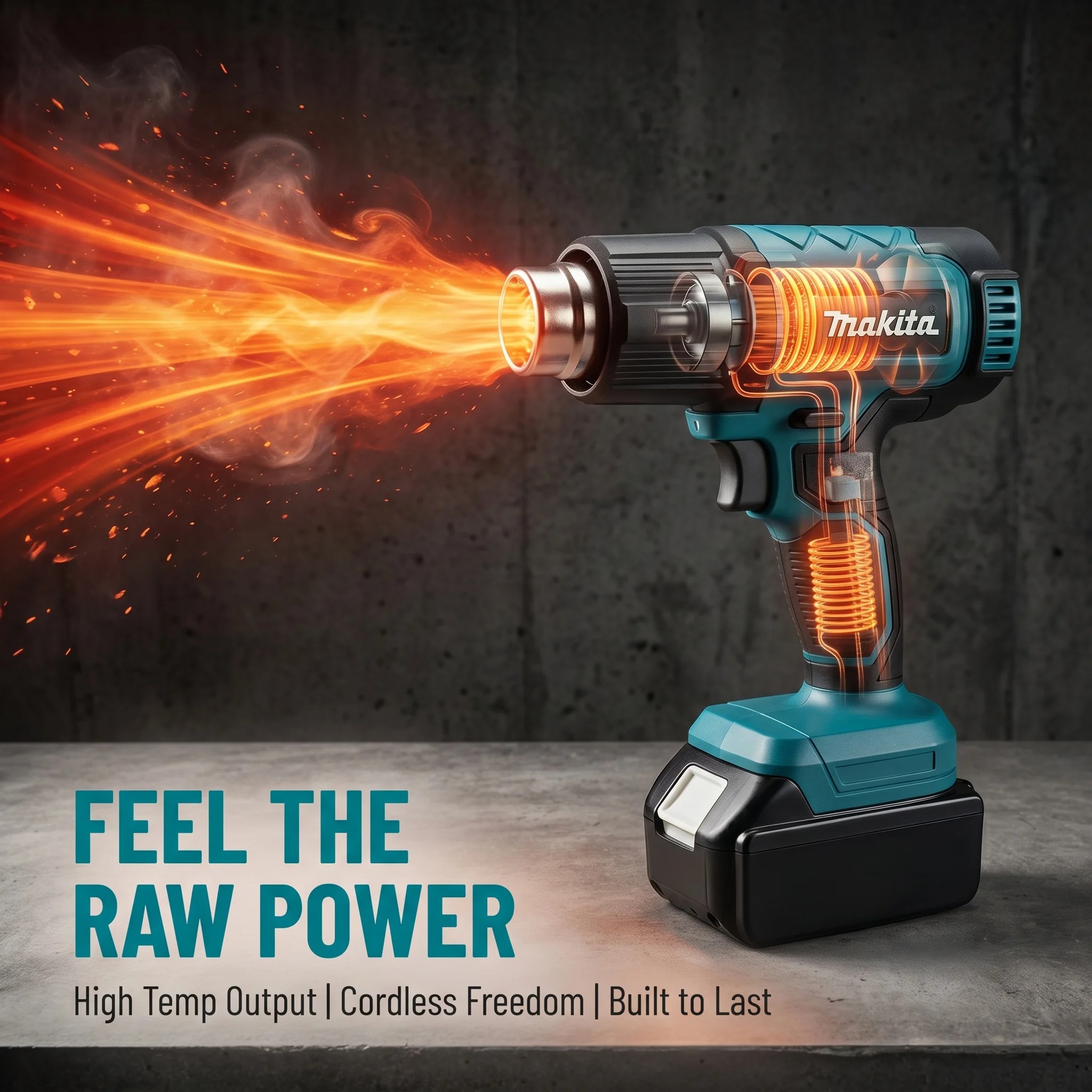 Makita 18V Heat Gun 60-540℃ 4- - Resin Art Heat Gun recension och pris