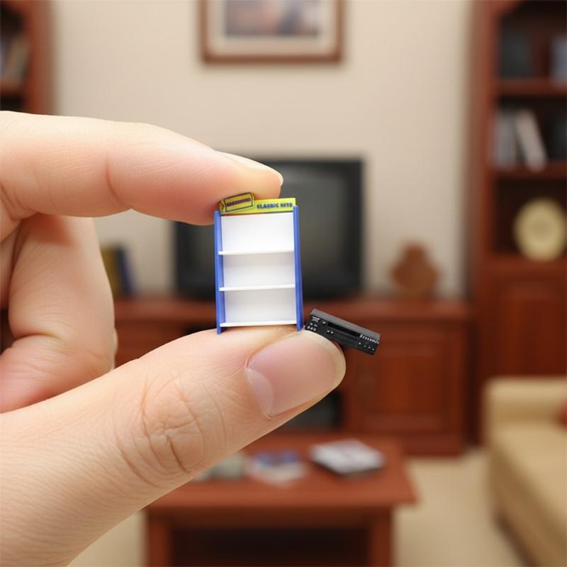 Dollhouse Miniature 1/12 Retro - Resin Art Furniture recension och pris