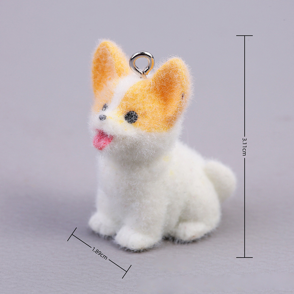 10pcs Flocking Puppy Dog Resin - Resin Art Diy Kit recension och pris