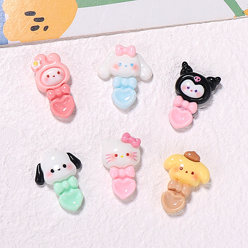 24/120PCS Cartoon DIY resin ac - Resin Art Phone Case recension och pris