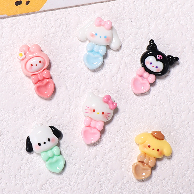 24/120PCS Cartoon DIY resin ac - Resin Art Phone Case recension och pris