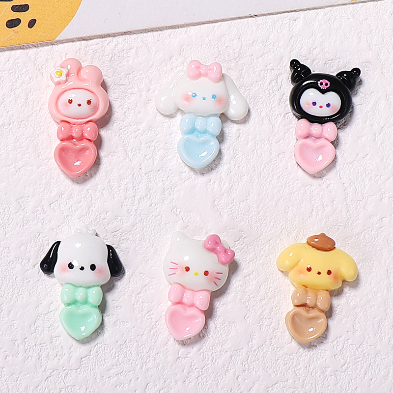 24/120PCS Cartoon DIY resin ac - Resin Art Phone Case recension och pris