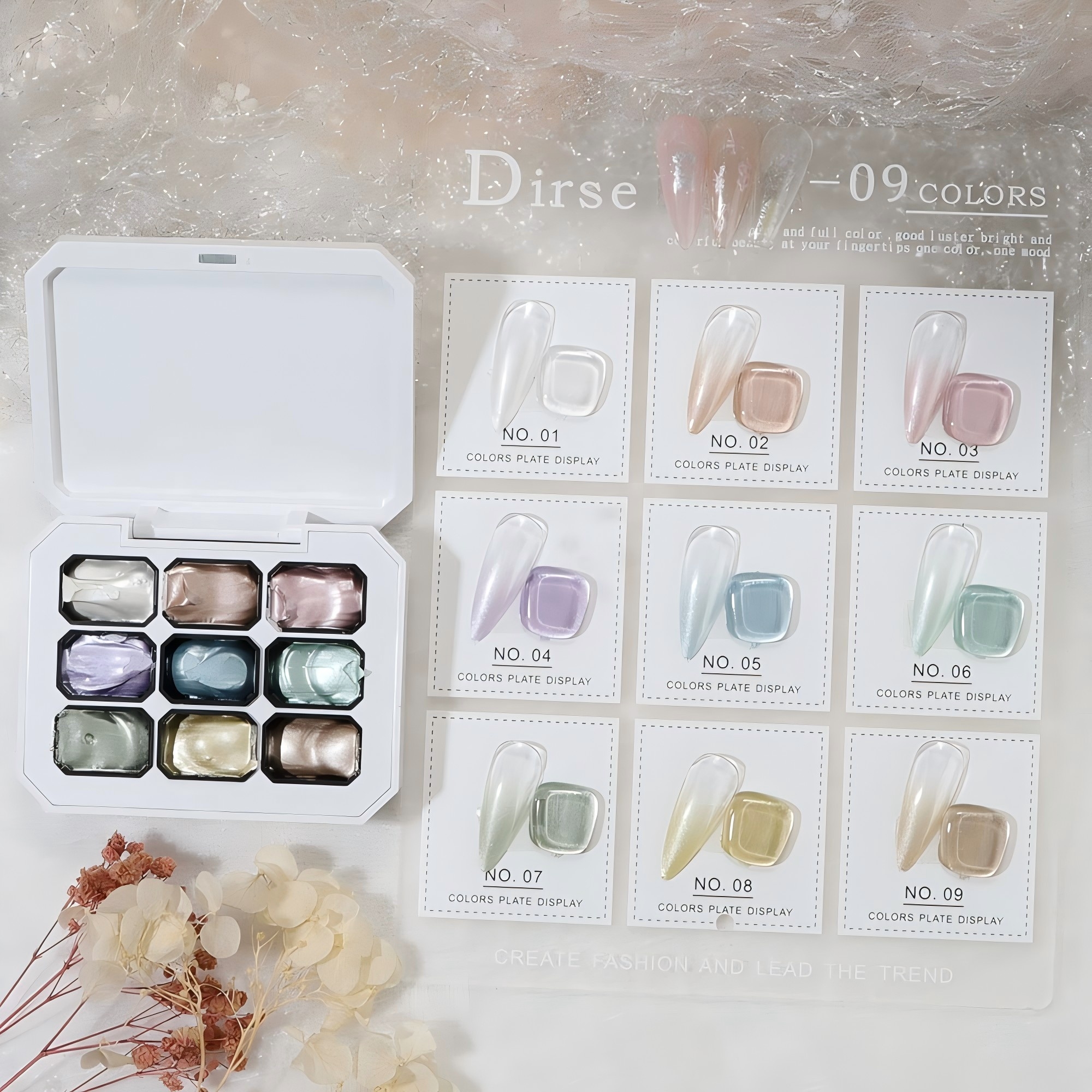 1pc 4/9Colors Patting Gel Grad - Resin Art Gel recension och pris