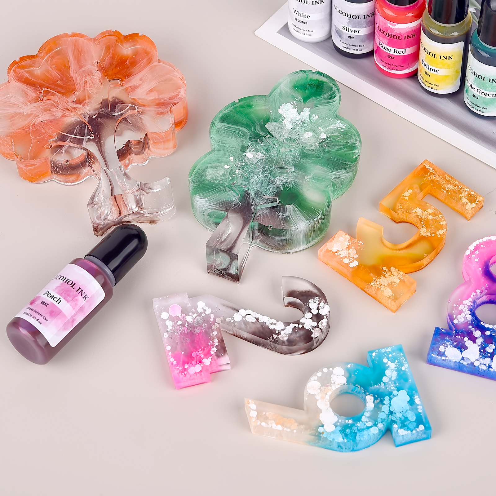 10ml Colorant Dye For DIY Epox - Resin Pigment Alcohol Ink recension och pris