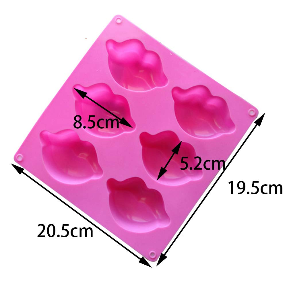 3D Hot Lip Silicone Candle Mol - Resin Art Heat Gun recension och pris