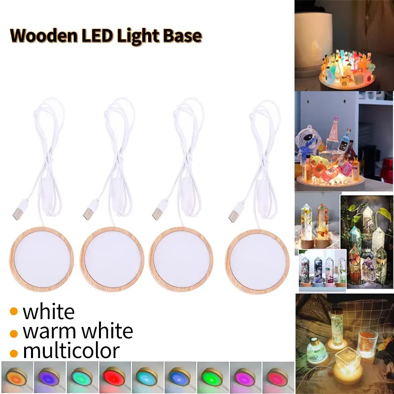 LED Night Light Base 3D Decora - Resin Art Stand recension och pris
