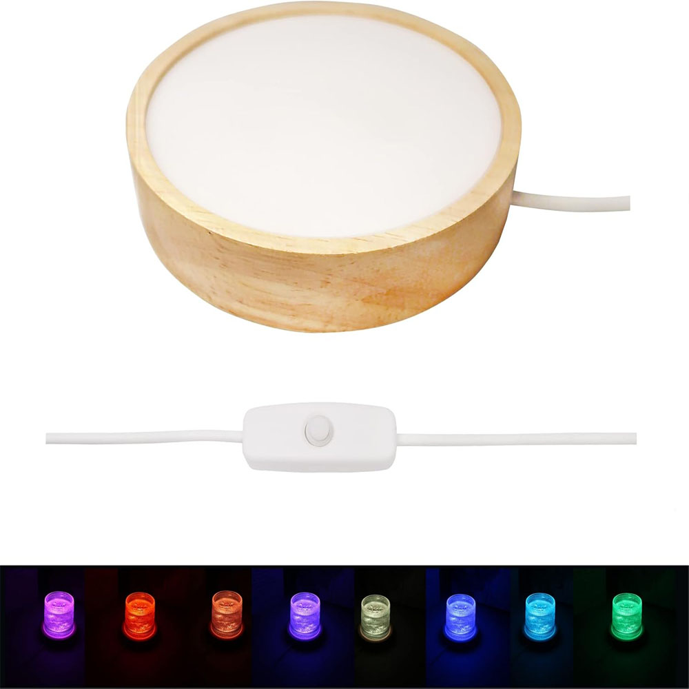 LED Night Light Base 3D Decora - Resin Art Stand recension och pris