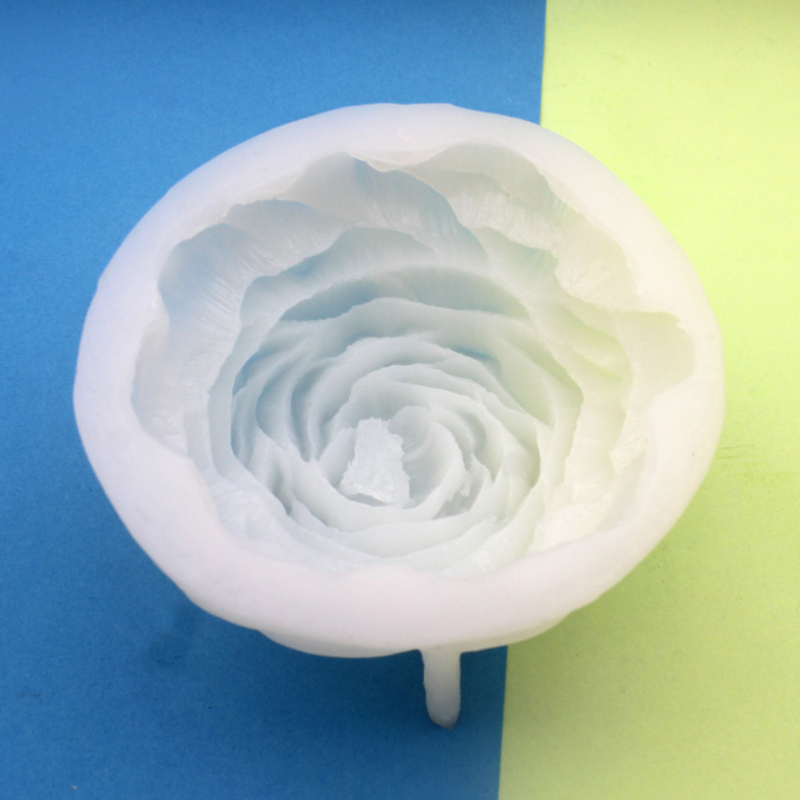 Large Peony Flower Silicone Ca - Resin Art Furniture recension och pris