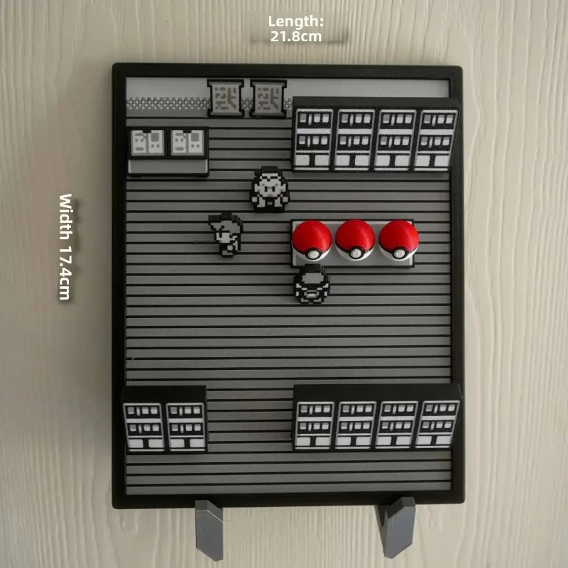 Pokemon Gold Silver Scene Figu - Resin Art Decoration Items recension och pris