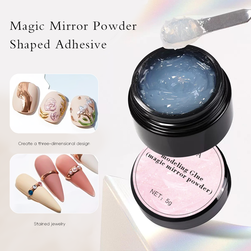 5ml 3D Clear Nail Gel Mirror P - Resin Art Gel recension och pris