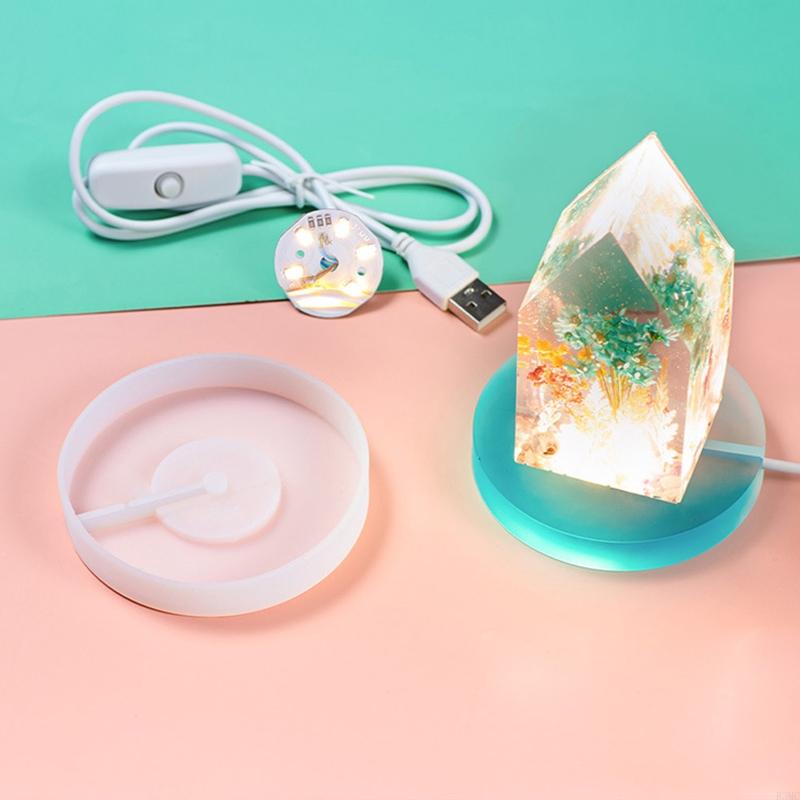 R3MC Silicone Mold with LED Li - Resin Art Stand recension och pris
