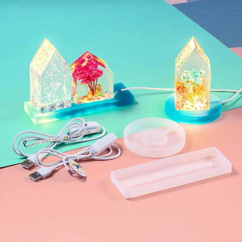 R3MC Silicone Mold with LED Li - Resin Art Stand recension och pris