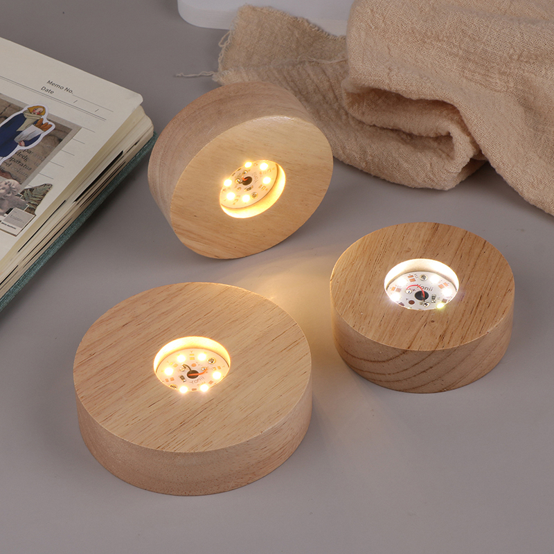Battery Operated 8/10cm Round  - Resin Art Stand recension och pris