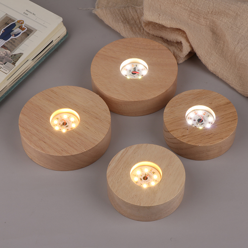 Battery Operated 8/10cm Round  - Resin Art Stand recension och pris