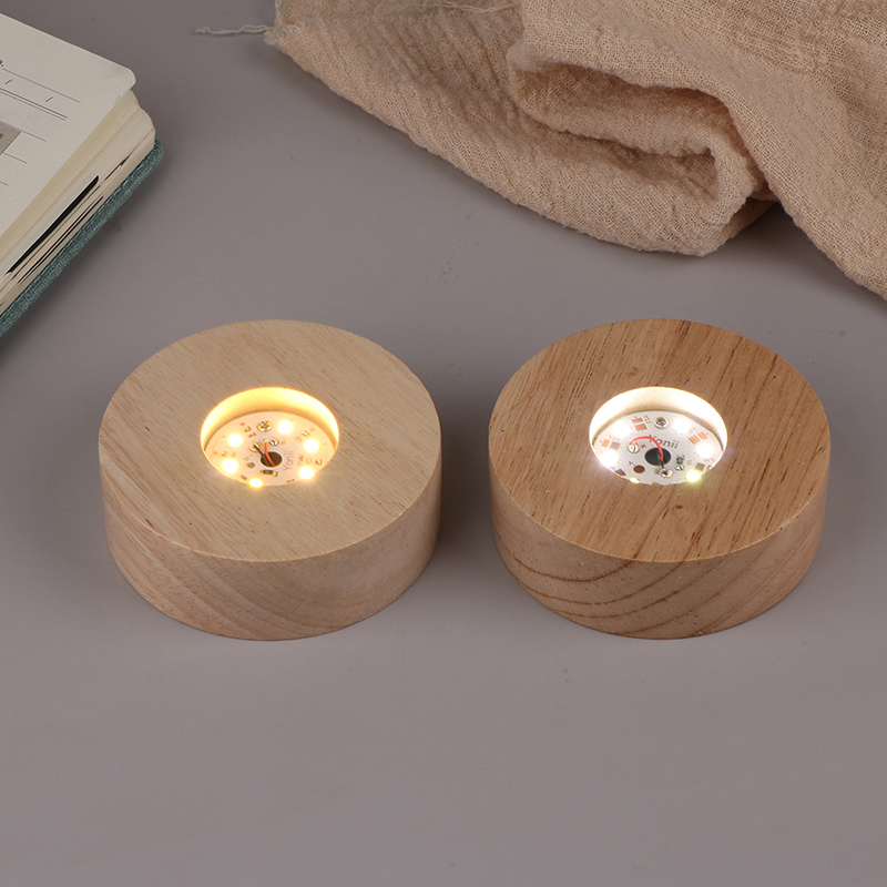 Battery Operated 8/10cm Round  - Resin Art Stand recension och pris