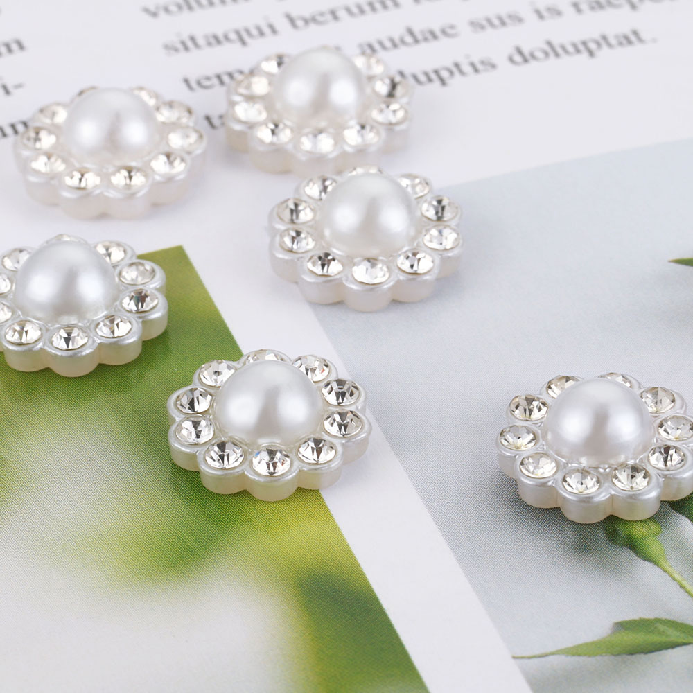 50pcs White Flat Imitation Pea - Resin Art Diy Kit recension och pris