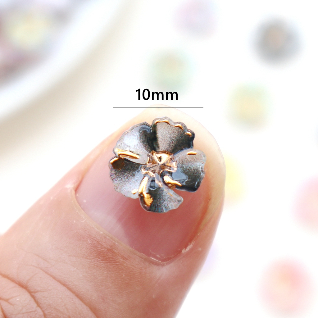 30pcs Mini Resin Flower Caboch - Resin Art Phone Case recension och pris