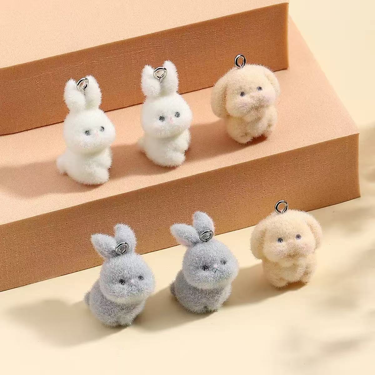 10pcs Flocking Little Rabbit R - Resin Art Diy Kit recension och pris